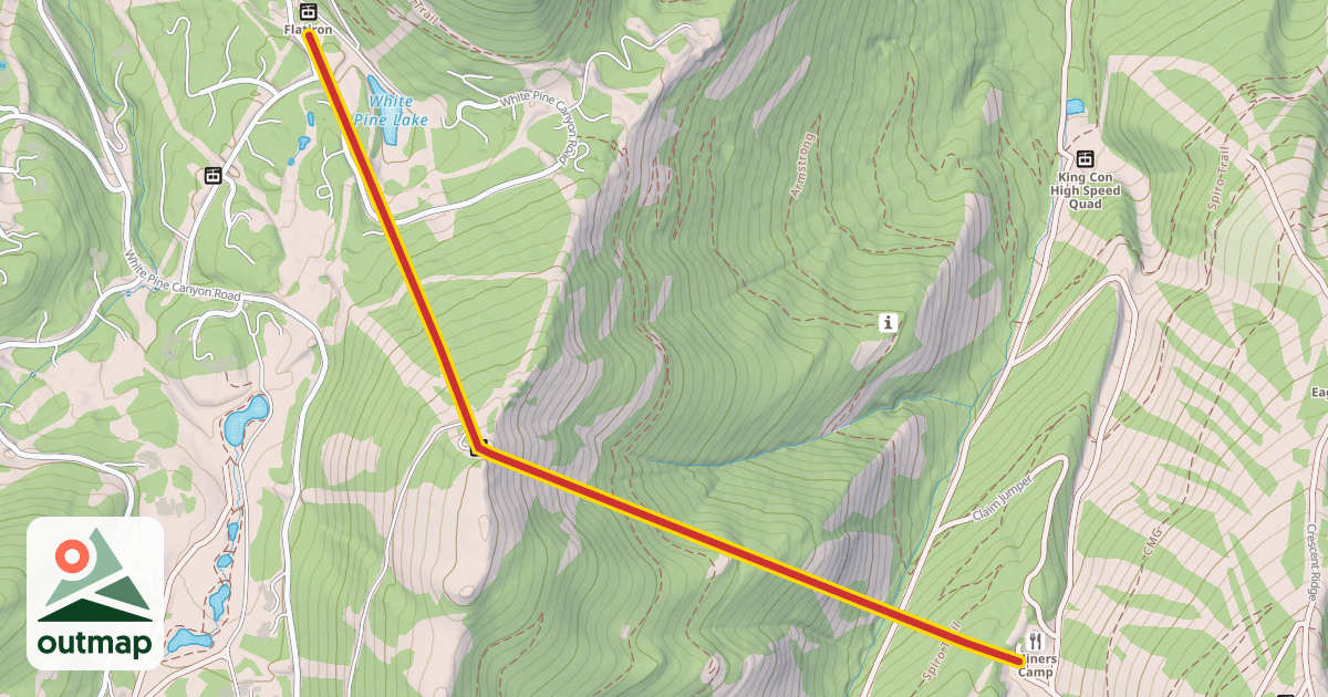 Map of Quicksilver Gondola