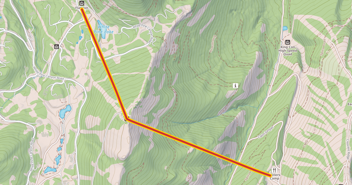 Map preview of Quicksilver Gondola