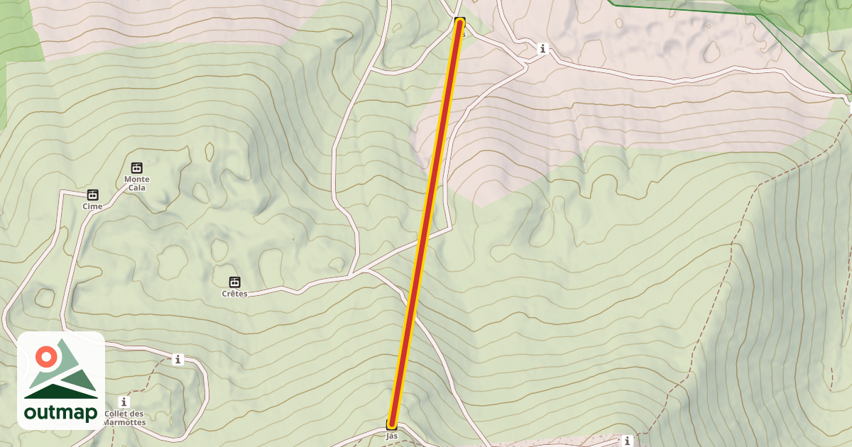 Map of Jas