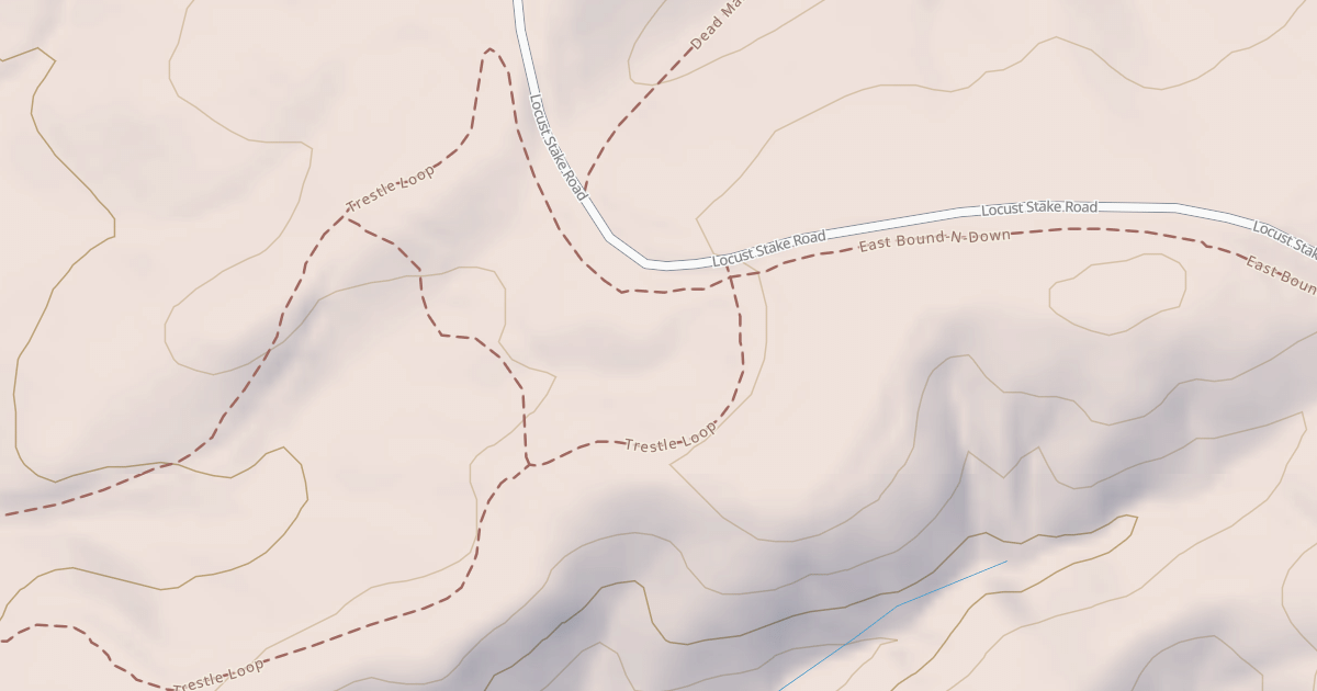 Map preview of Trestle Loop
