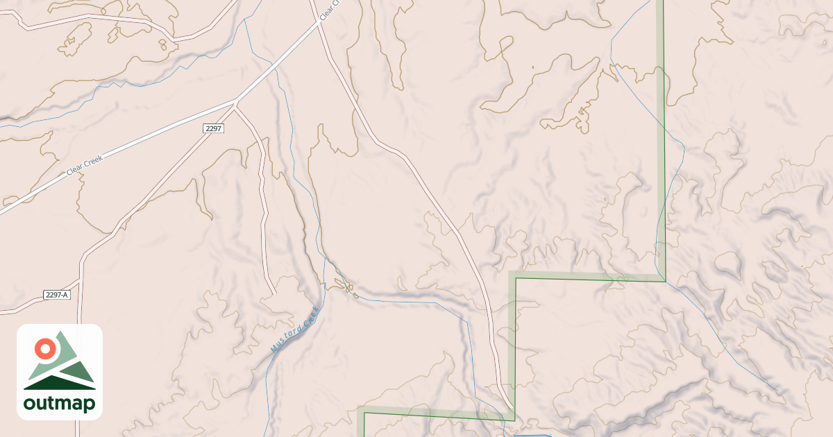 Map of USFS Motor Vehicle Use Map Trails 21890