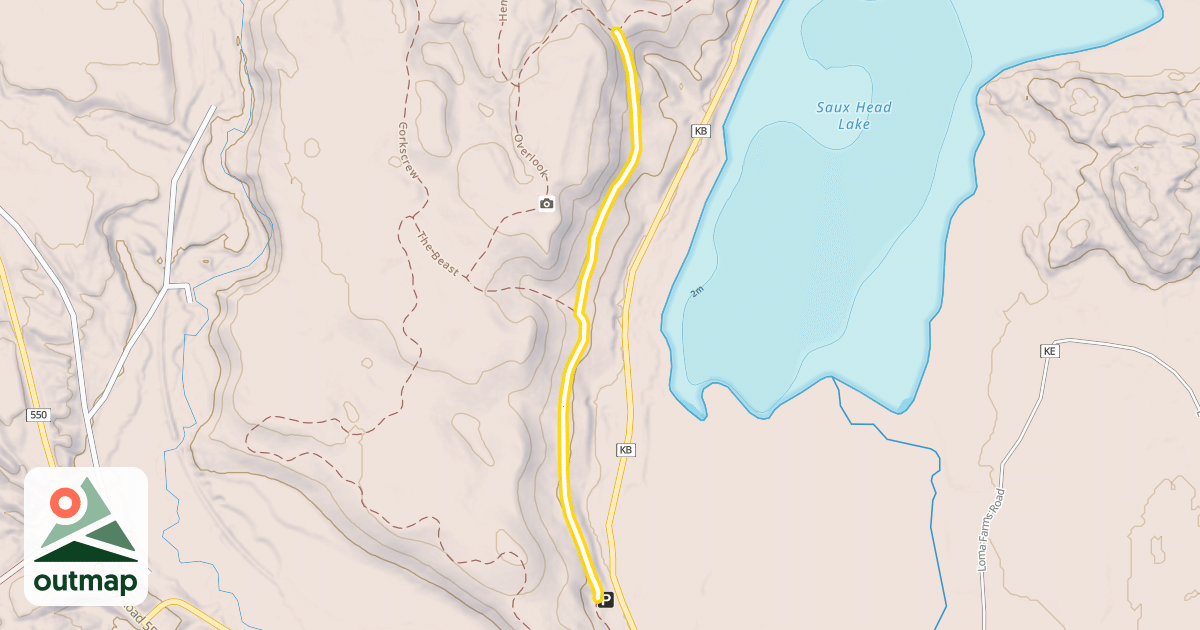 Map of Low Road