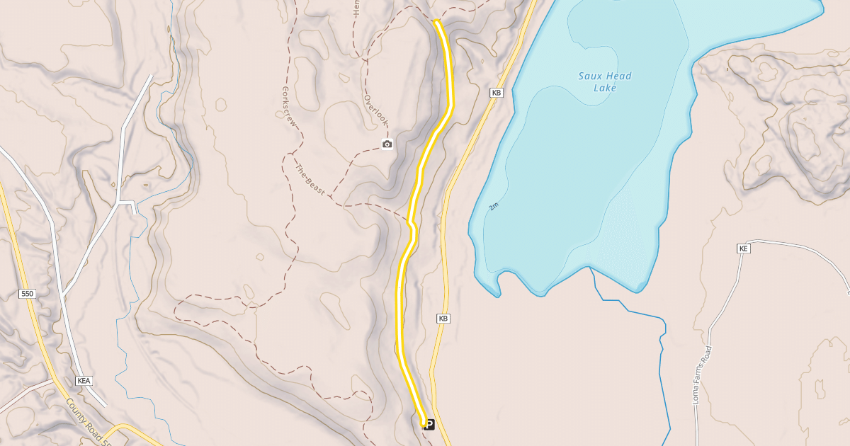 Map preview of Low Road