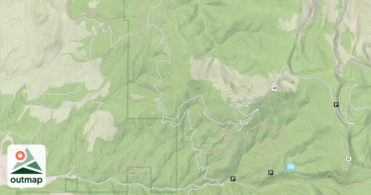 Map of (FDR) GOLD CREEK