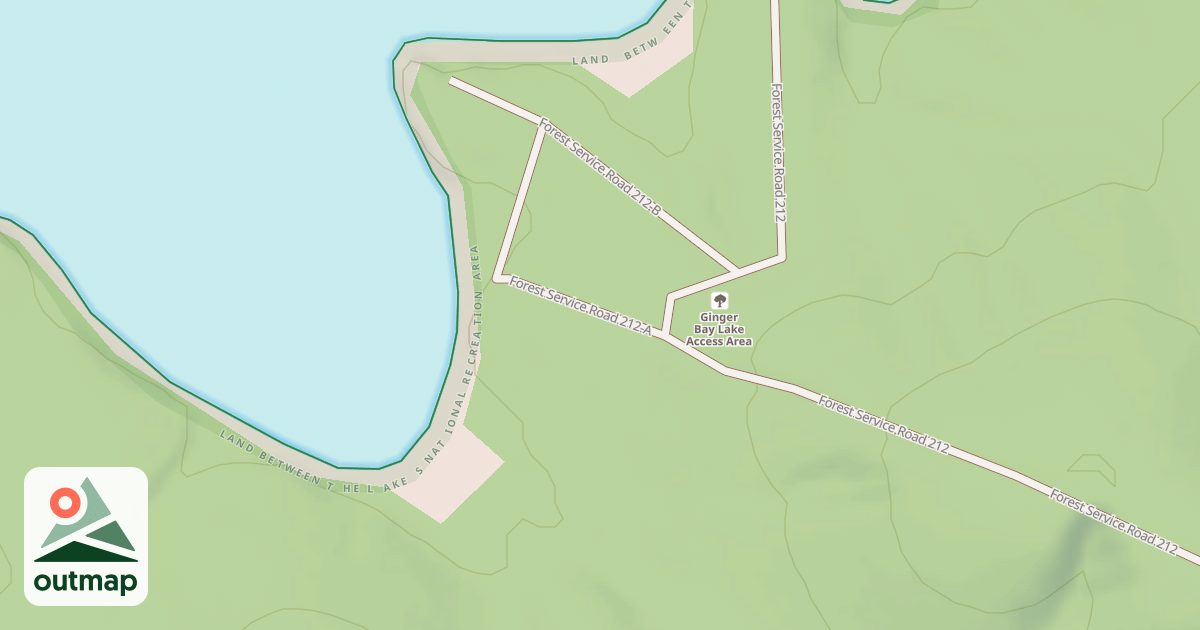 Map of G.B. 1ST CAMP SPUR