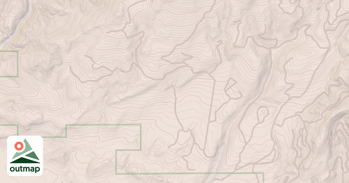 Map of MOOSE MOUNTAIN