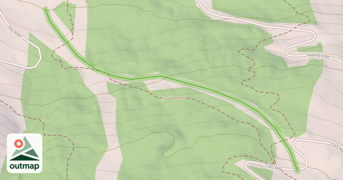 Map of Lionsway - Lower