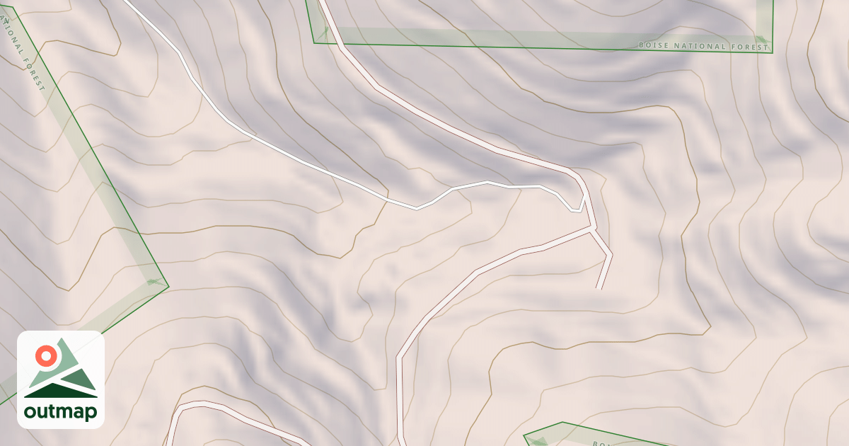 Map of MONARCH SPUR AE