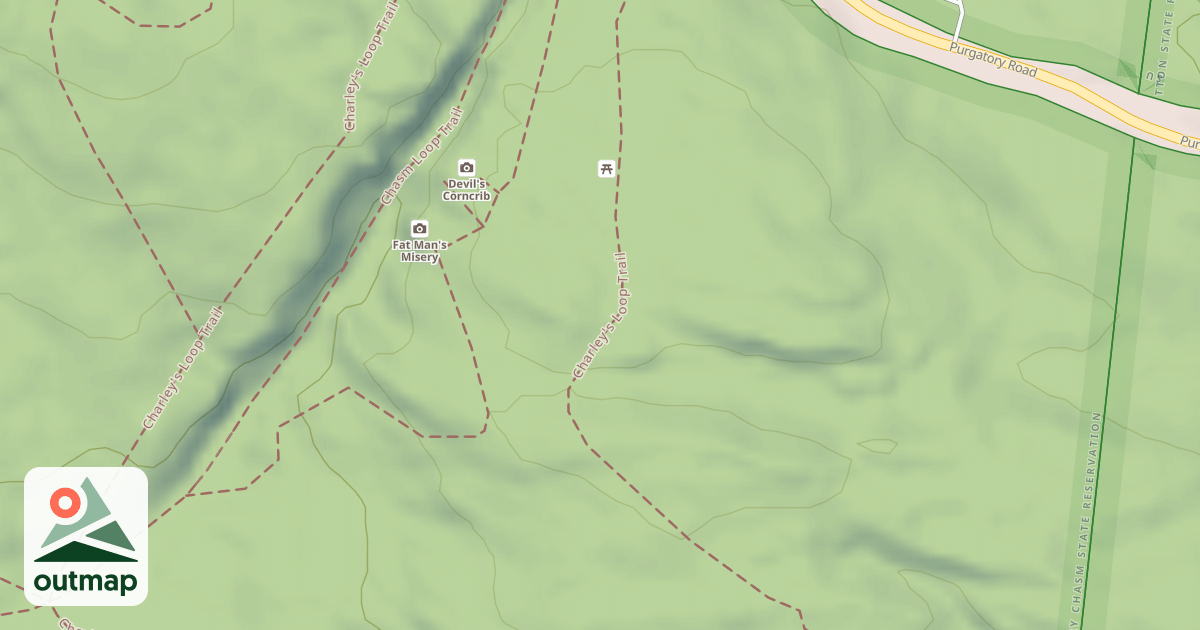 Map of Charley's Loop