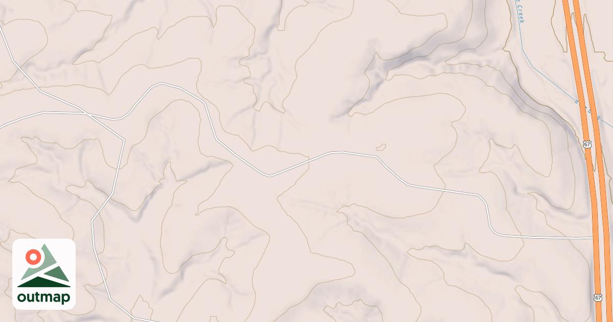 Map of SPRING RIDGE
