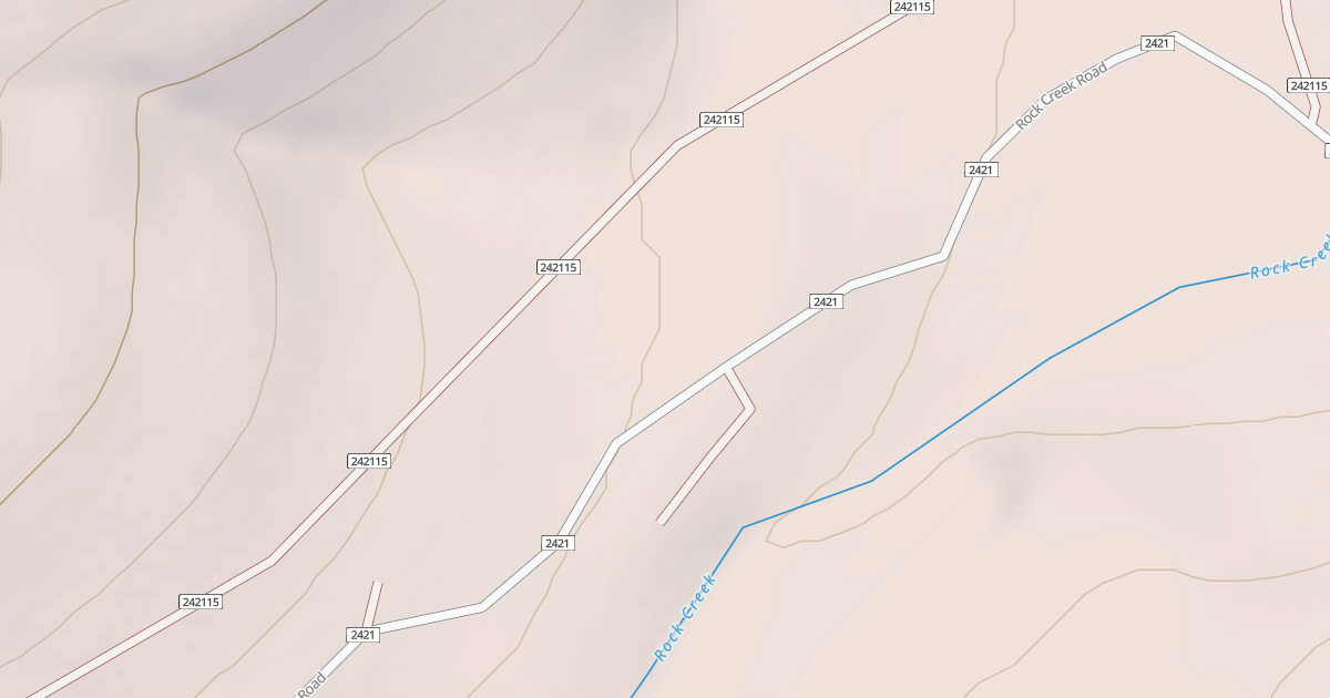 Map preview of DISPERSED CAMPSITE
