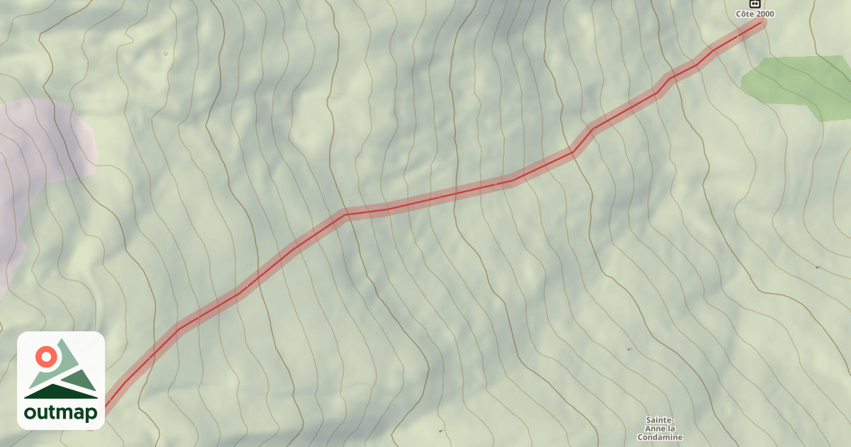 Map of Le Parc