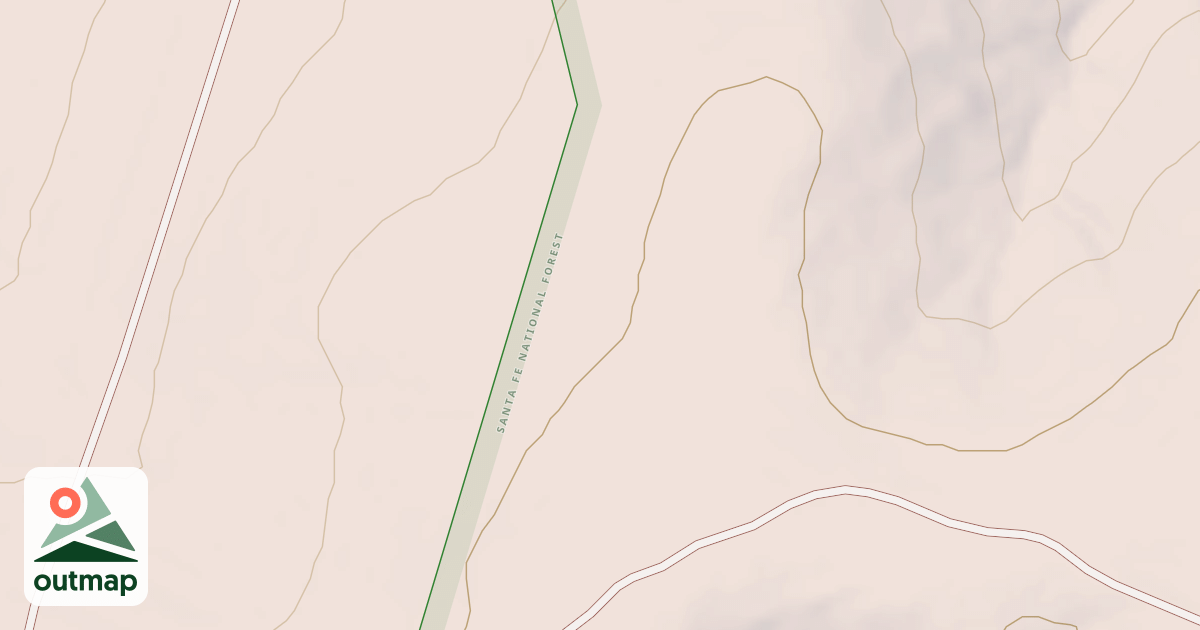 Map of USFS National Forest System Roads {E588358A-FDD1-4D58-B9BB-044301E7453E}