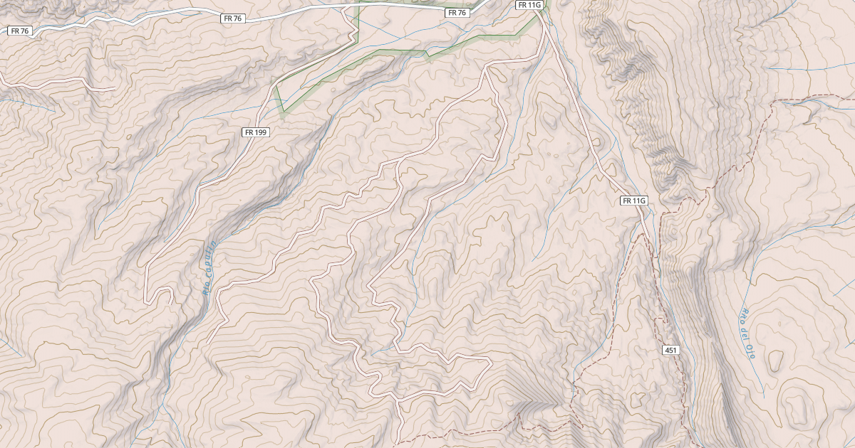 Map preview of CECILLA CANYON