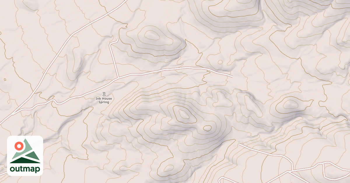 Map of INK HOUSE SPRING ROAD