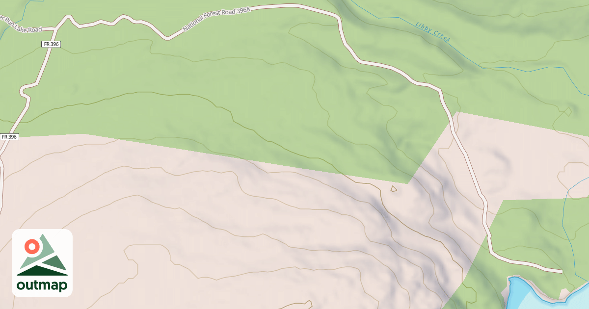 Map of BEAR LAKE