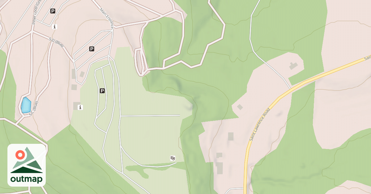 Map of Rock Run ATV Trails