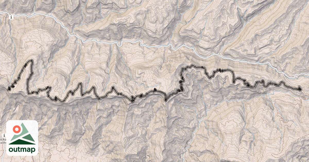 Map of Sarlacc Trail