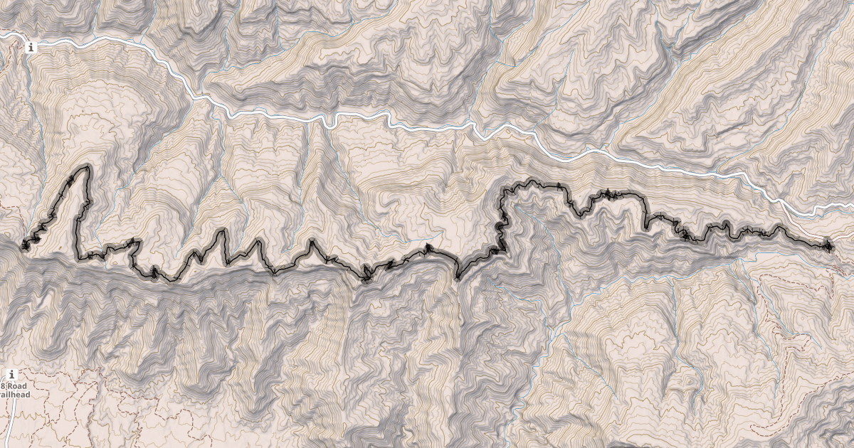 Map preview of Sarlacc Trail