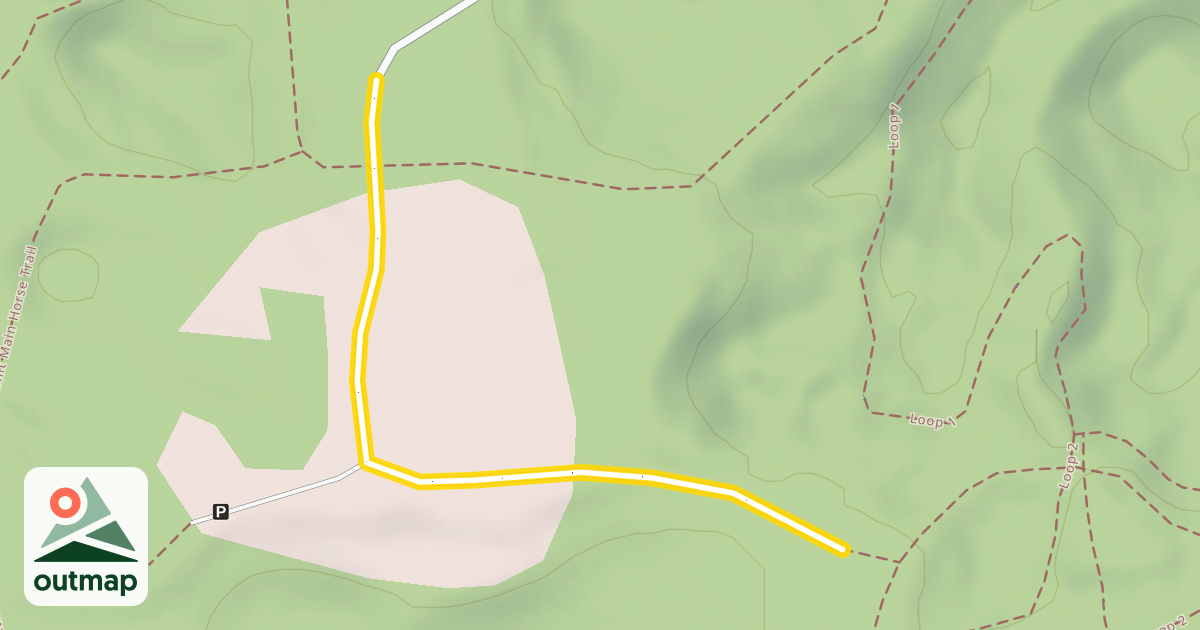 Map of Campground Road