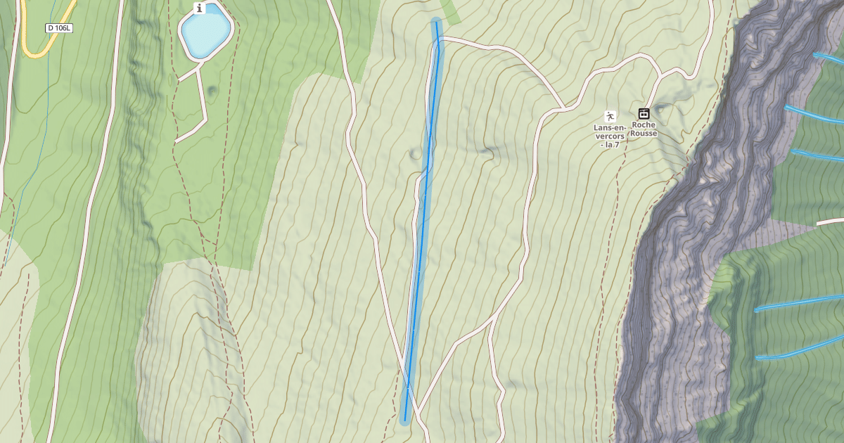 Map preview of Coq de Bruyère