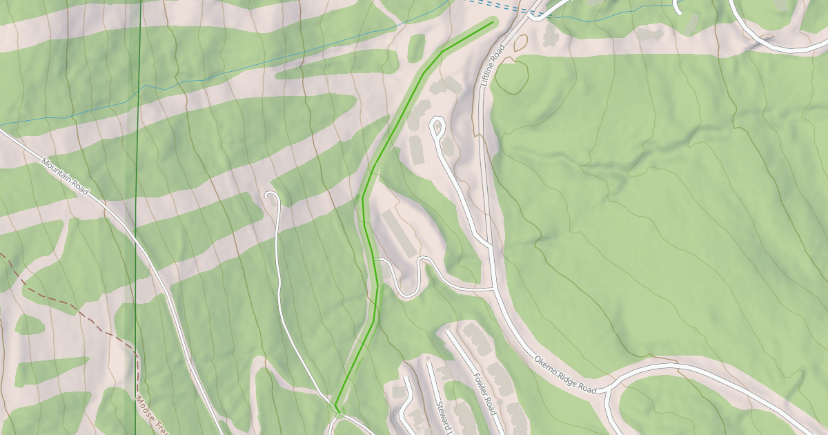 Map preview of Village Run