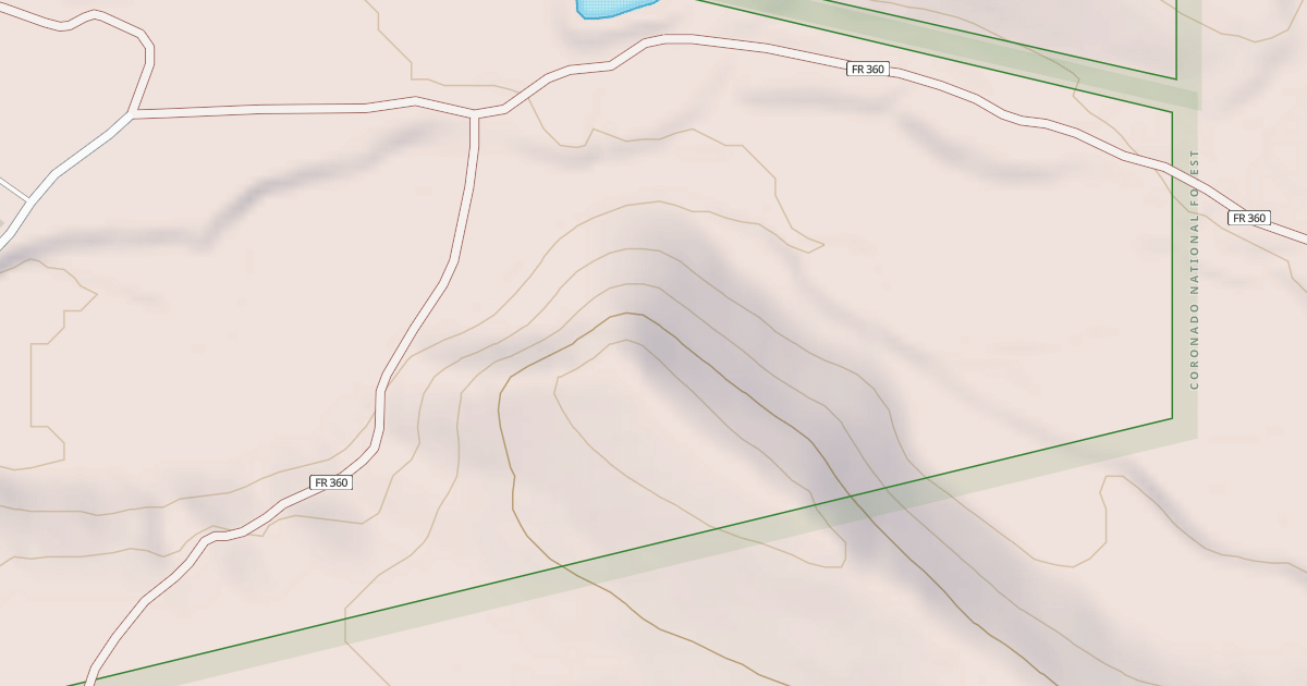 Map preview of JOHN LONG CANYON