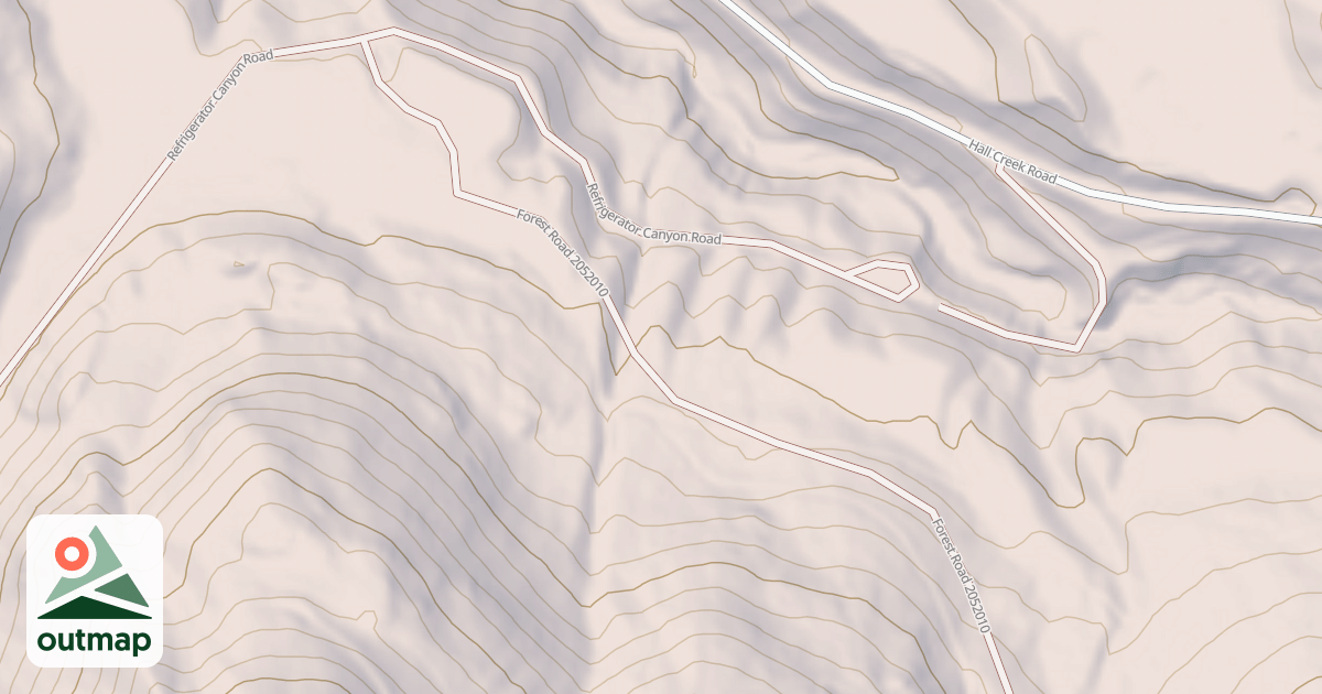 Map of USFS Motor Vehicle Use Map Roads {873C2737-D7AB-4DE3-90B5-52A43F09EBF8}