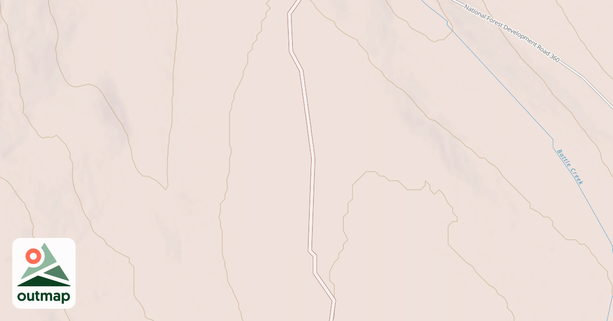 Map of USFS National Forest System Roads {8EA42C65-4EA2-40C6-9285-A5A80A1BC8E4}