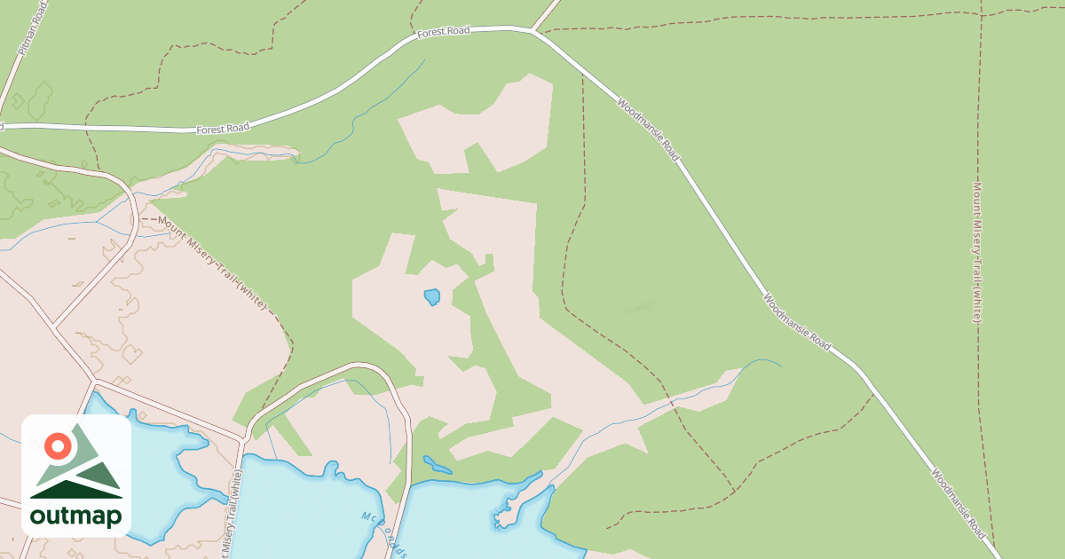 Map of Lebanon Loop Trail