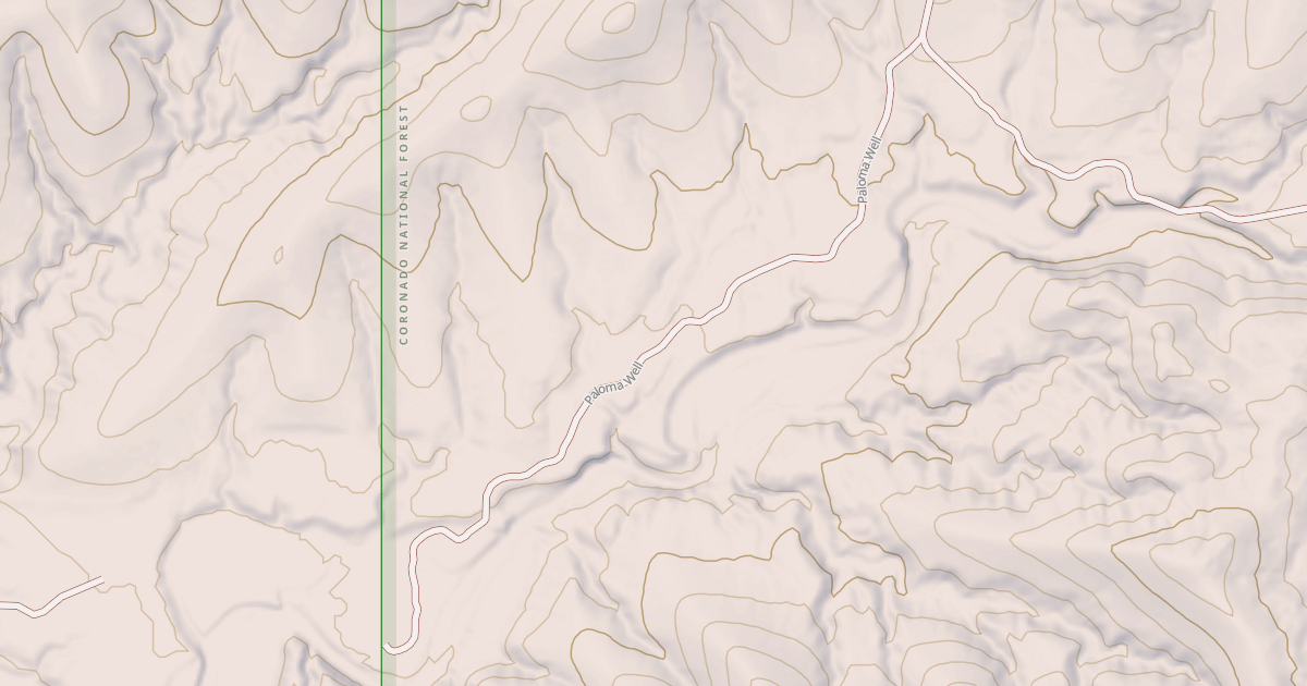 Map preview of PALOMA WELL