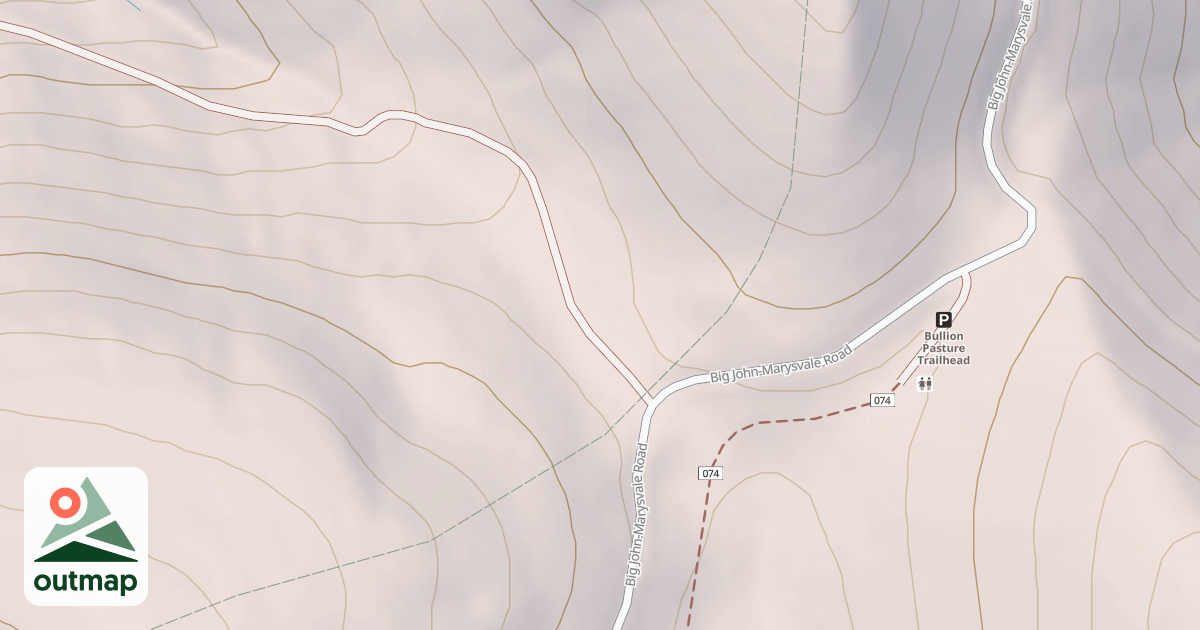 Map of 41055