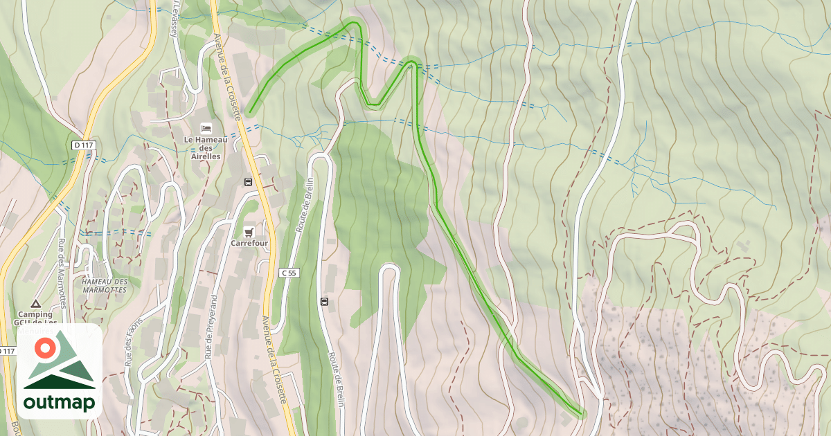 Map of Bettex