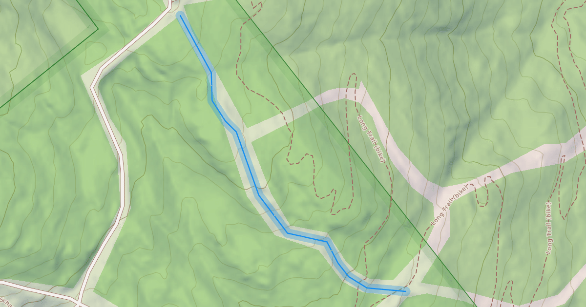 Map preview of The Oak  Ridge Trail