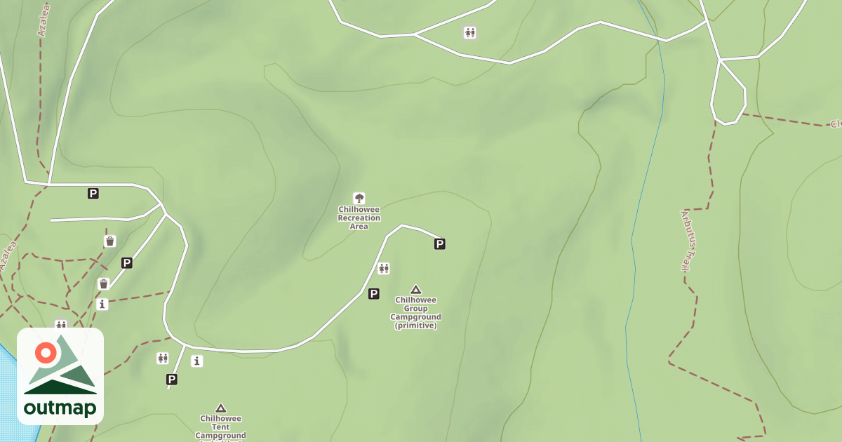 Map of CHILHOWEE