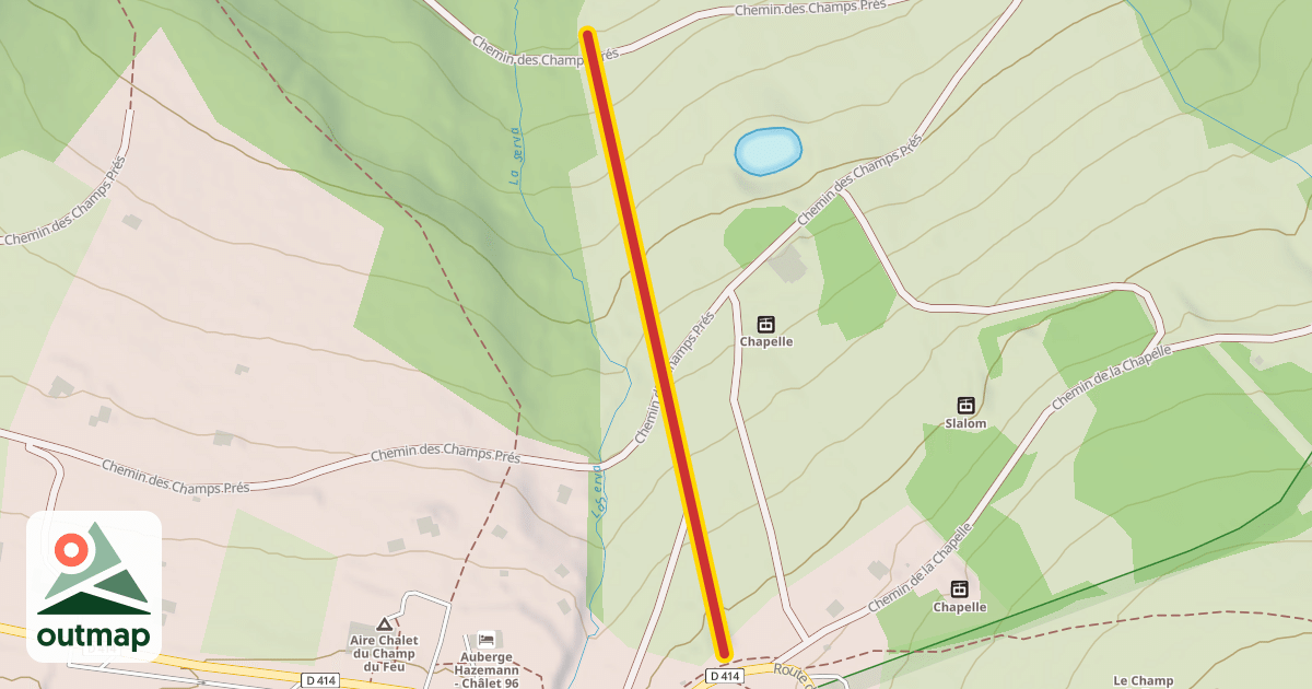 Map of Rocher