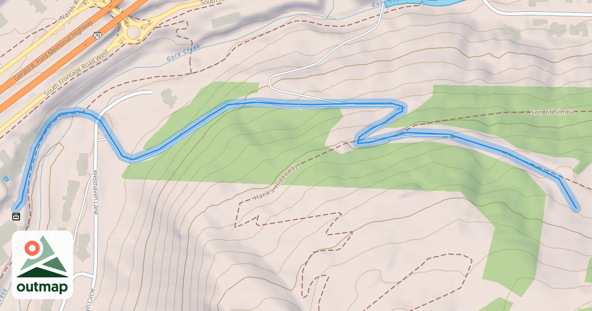 Map of Cascade Way