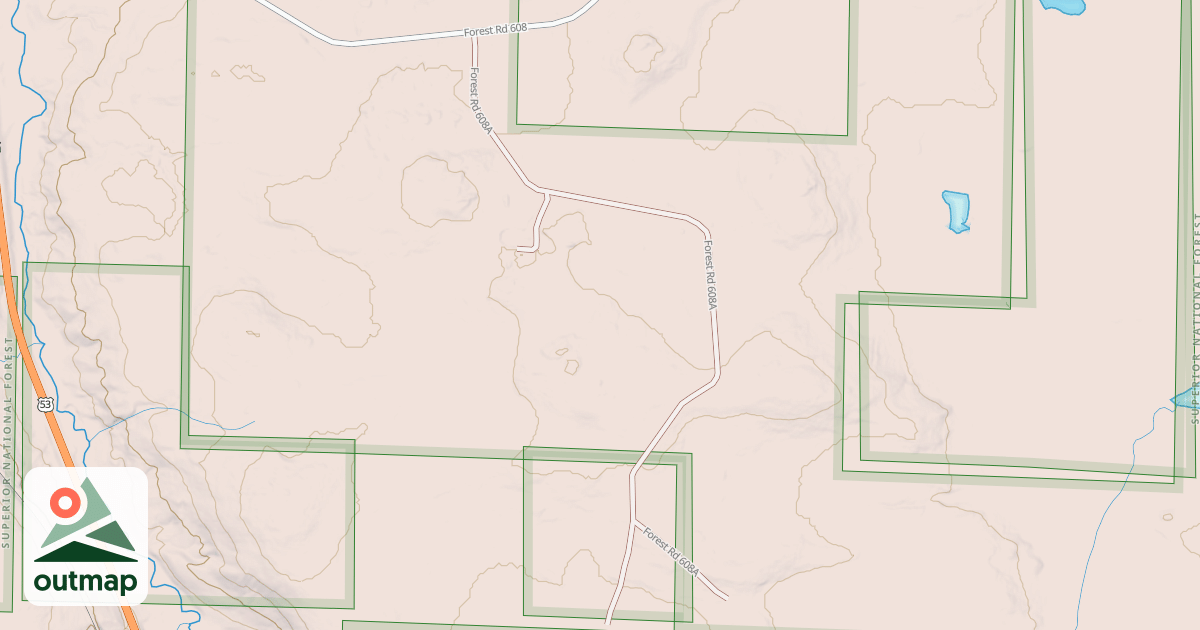 Map of FAWN CREEK SPUR A