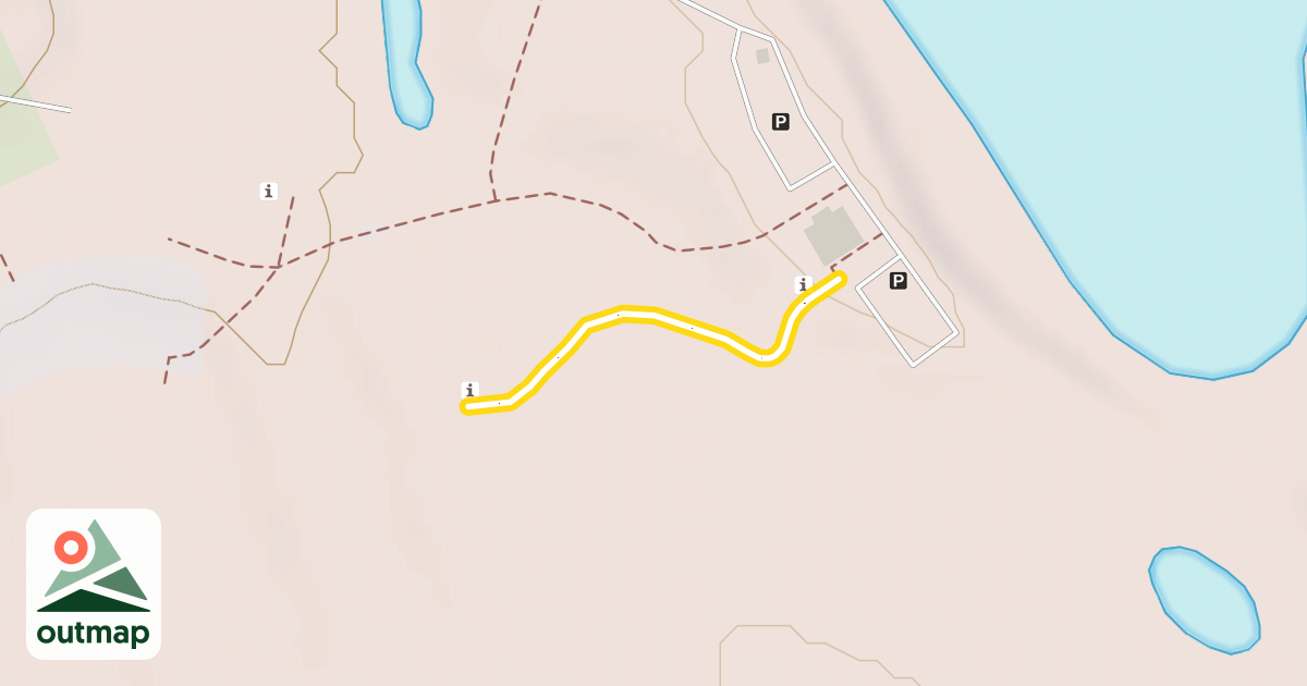 Map of Trailhead Spur