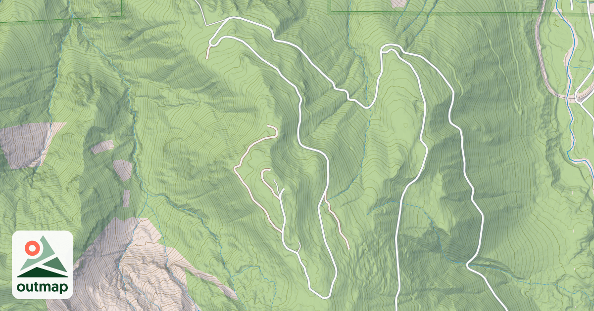 Map of 2622 FOSS RIV