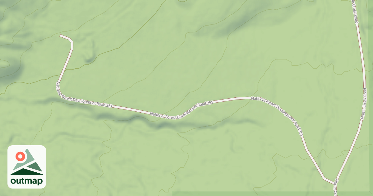 Map of USFS Motor Vehicle Use Map Roads {603E2D00-8291-40E8-8ED0-70EA175F2E9E}
