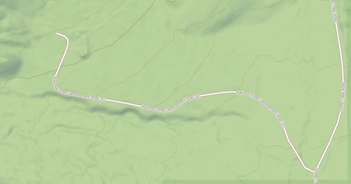 Map preview of USFS Motor Vehicle Use Map Roads {603E2D00-8291-40E8-8ED0-70EA175F2E9E}