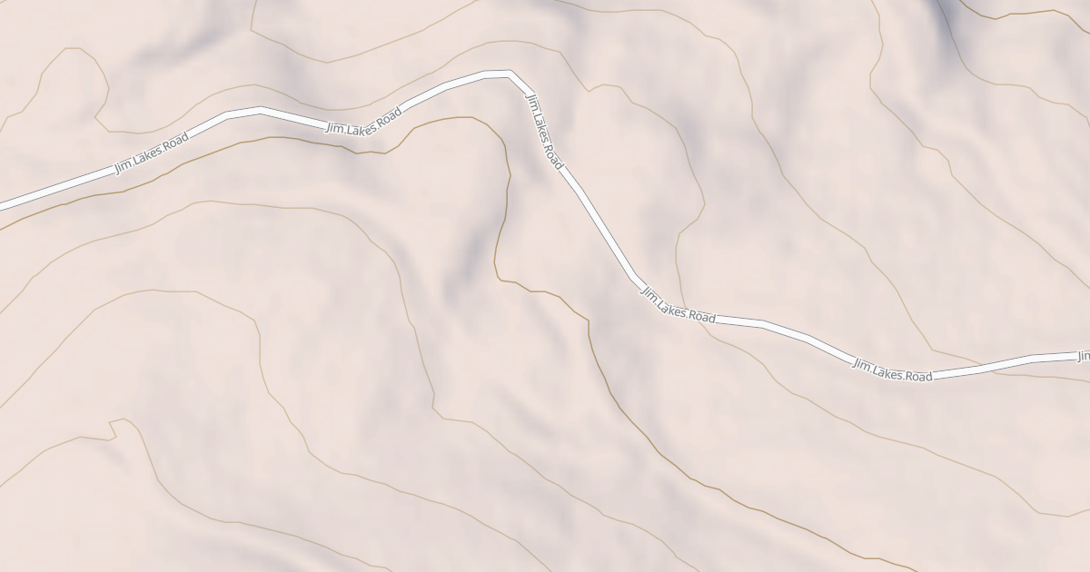 Map preview of JIM LAKES FIVE