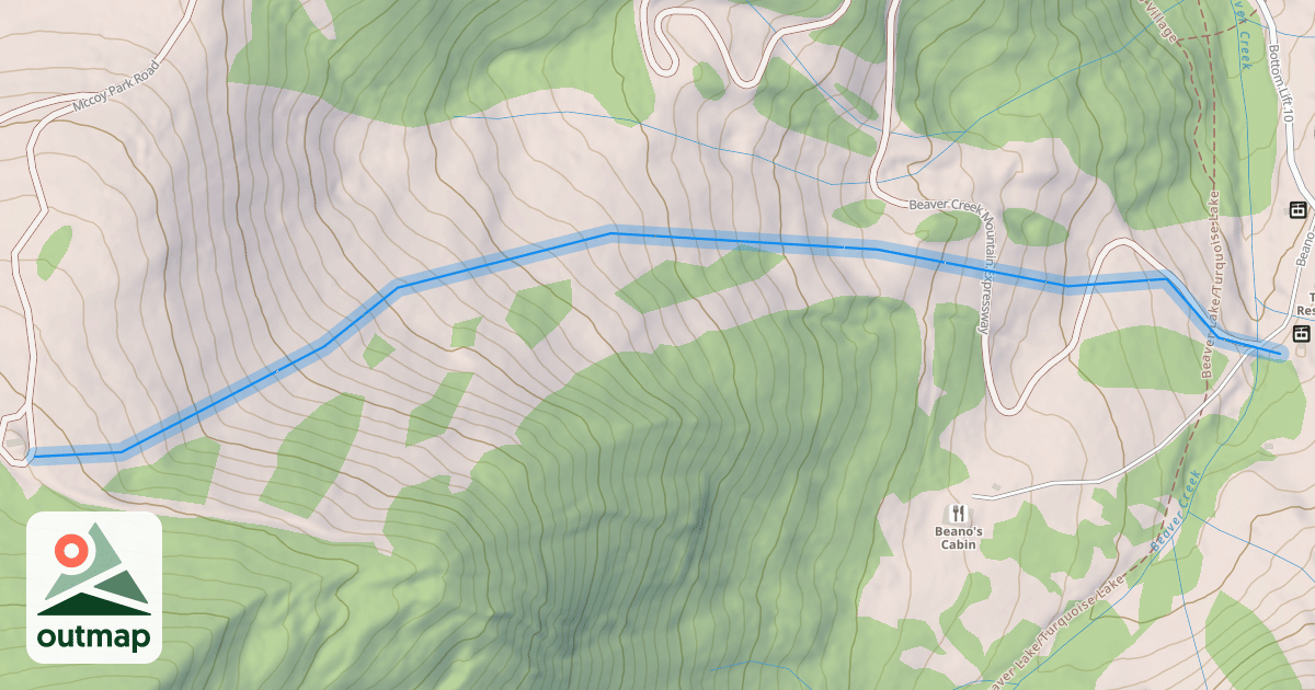 Map of Larkspur Bowl