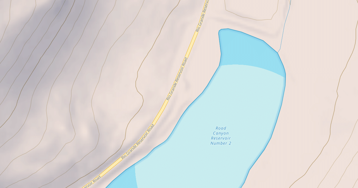 Map preview of ROAD CANYON INTERPRATIVE SITE