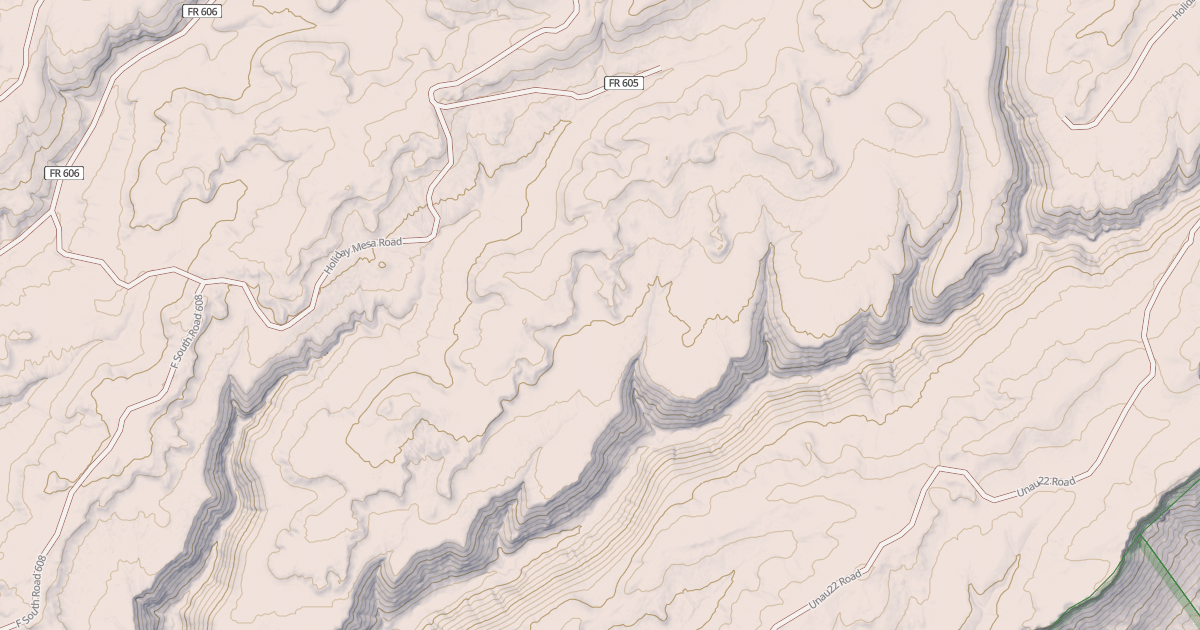 Map preview of HOLIDAY MESA