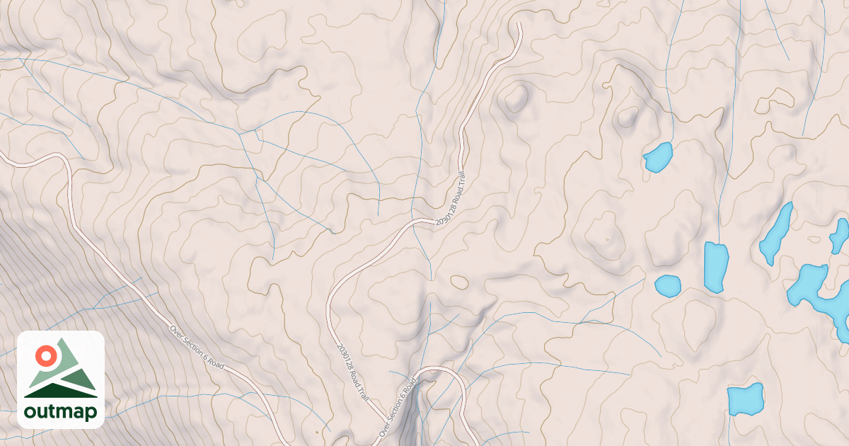 Map of 2030128 Road