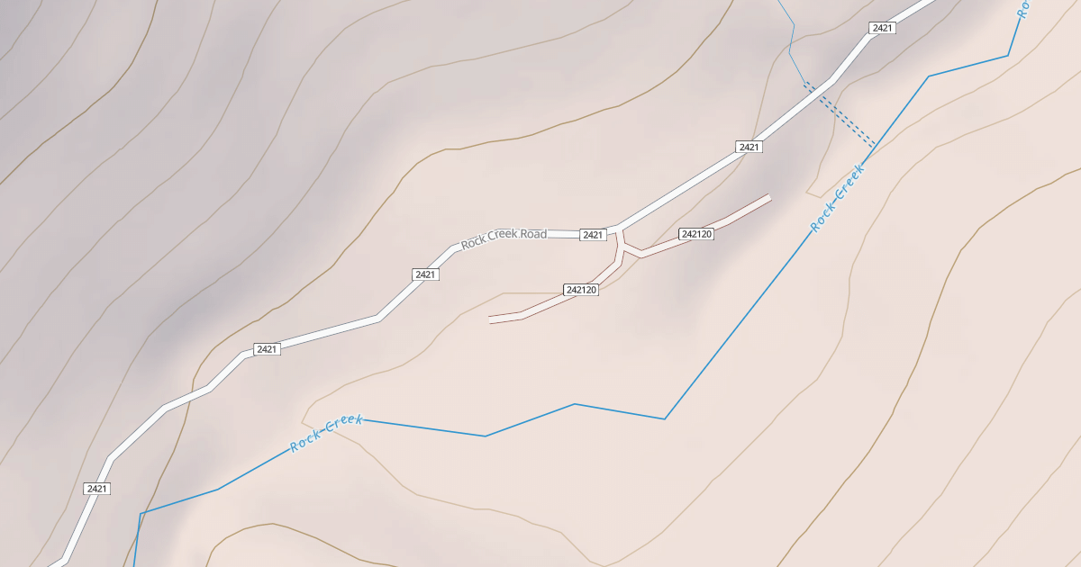 Map preview of DISPERSED CAMPSITE