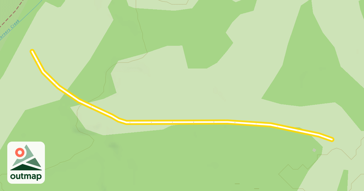 Map of Blue Trail