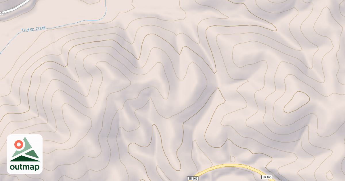 Map of TURKEY CREEK ORV EXTENSION
